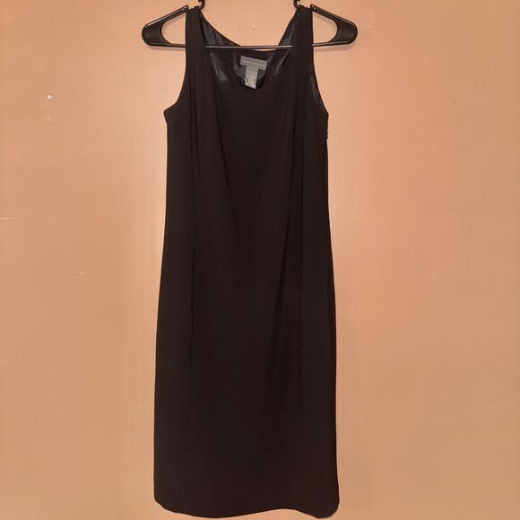 Banana Republic Black Sheath Dress - Women's Size 6 - Picture 1 of 7